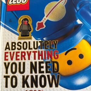 Lego Blue and Yellow 'Absolutely Everything You Need to Know' Book